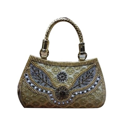 Indian Pakistani Party Clutch Purse Potli Bag handbag stylish clutch Red  Gold | eBay